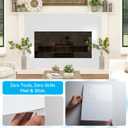 Art3d 11.4 x 9 Inch Heavy-Duty Peel and Stick Backsplash for Home Dcor, 10-Pack Vinyl Wall Tiles for Kitchen Countertop, White