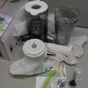 Attachment For KitchenAid Stand Mixer,Masticating Juicer Attachment,White+Grey