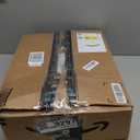 Simple Houseware 30 Inch Narrow Freestanding Garment Rack with Storage Shelf  Slim & Space-Saving Closet Organizer, Black