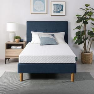 ZINUS 6 Inch Twin Cooling Essential Memory Foam Mattress [NewVersion], Fiberglass Free, Medium Feel, Breathable Cooling Layers, Certified Safe Materials (White)