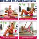 Pilates Kit for Women 17 Pieces Premium Pilates Equipment Set with Magic Circle Ring, Yoga Ball, 5 Resistance Bands, Stretching Strap & More | Full Body Toning | Fitness Gift for Her