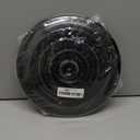 Fits 8 Inch Neck Air Duct | Steel Butterfly Damper by Handua | for Round Ceiling Air Supply Diffuser with Plastic Key-Handle | Black | Outer Dimension: 9-1/2"