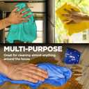 Premium 2pk Mini +1 Free Shammy Cloth for Car Drying - 17x13 - Super Absorbent Chamois Towel for Car - Scratch-Free, Reusable & Soft Cleaning Towel