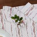 RUVANTI Cloth Napkins Set of 12 Cotton 100%, 18x18 Inches Napkins Cloth Washable, Soft, Absorbent. Cotton Napkins for Parties, Christmas, Thanksgiving, Weddings, Dinner Napkins Cloth - Wheatable