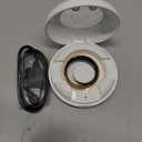 Ring Health Tracker for Women Men, Fit Ring with Heart Rate, Blood Oxygen, Sleep Monitor, Calories, Step Counter, IP68 Waterproof Smart Ring for iPhone & Android, No Subscription Fee (Gold, 10#)