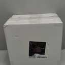 U-QE 60 Pcs Black Plastic Plates for Party  Black Plastic Disposable Heavy Duty  Include 30 10.25" Dinner & 30 7.25" Dessert Plate - Perfect for Parties, Weddings