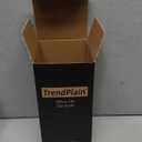 TrendPlain 16oz/470ml Glass Olive Oil Sprayer for Cooking  2 in 1 Olive Oil Dispenser Bottle for Kitchen Gadgets and Air Fryer Accessories, Salad, BBQ - Black