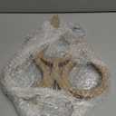 Weysat 2 Pieces Teardrop Wall Mirror Hanging Wall Mounted Decorative Accent Mirror for Home Living Room Bedroom Bathroom, 15.7 x 11 Inch(Gold)