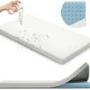 2 Crib Mattress Topper Memory Foam - Waterproof Breathable Soft Washable Cover 52 x28 x 2 Fits Standard Size Cribs & Toddler Beds by Sleepah