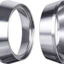 54mm Espresso Dosing Funnel, MATOW Stainless Steel Coffee Dosing Ring Compatible with Breville 54mm Portafilter