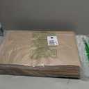 Eupako Auto-popup 10x10x5 Cake Boxes with Window, 24pcs Quick Fold Brown Bakery Boxes, Easy Assemble Gift Box for Pies, Cookies, Pastries, Chocolates, Party, Wedding