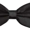 EFORLED Halloween 1920s Mens Costume 2025,Gatsby Gangster Vest,Vintage Pocket Watch,Pre Tied Bow Tie,Tie (Black, L)