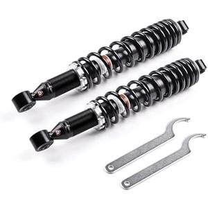 KLV Front Left Right twin tube Shock Absorbers Compatible with 2013 2014 2015 2016 2017 2018 2019 Yamaha Raptor 700 Front Shock Gas Powered Dual Rate 1PE-F3390-00-00 2pcs KLV Front Left Right twin tube Shock Absorbers Compatible with 2013 2014 2015 2016 2017 2018 2019 Yamaha Raptor 700 Front Shock Gas Powered Dual Rate 1PE-F3390-00-00 2pcs