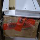 Merax Queen Size Murphy Bed with Top Cabinet, Shelves and Wardrobe, Fold into The Wall, Space-Saving Design Foldable Platform Bed Frame, Multifunctional Bed for Bedroom, Guest Room, Home Office, White