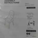 Furniture of America Selyra Modern Solid Wood Counter Height Chairs Set of 2 with Curved Wood Back, Comfortable Upholstered Seating for Dining Room, Home Kitchen, White Oak