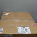 20" Gold Fandelier Ceiling Fan with Lights, Gold Crystal Chandelier Ceiling Fans with Light Remote Control, Modern Caged 6-Speed for Bedroom, Living Room, Nursery