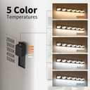 LED Modern Bathroom Vanity Light Fixtures 6-Light 47.24in 36W