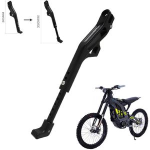 JFG RACING Sur Ron Kickstand,Motorcycle Kick Stand Side Aluminum Alloy CNC Adjustable for Surron Light Bee S/X Segway X160/X260 Talaria Sting Black