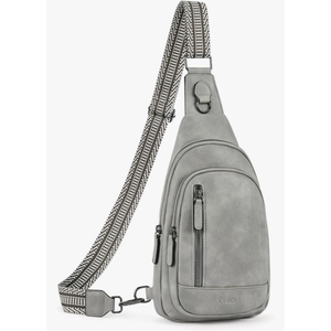 CLUCI Crossbody Bags for Women Men,Leather Sling Bag Cross Body Backpack for Woman Gifts for Women Birthday Unique