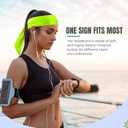Hiboom 18 Pack Tie Headband Bulk Sports Tennis Headband for Men Women Ninja Karate Head Tie Athletic Sweatbands Elastic Hair Bands for Basketball, Football, Soccer, Running, Yoga