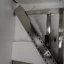 PreAsion Commercial Stainless Steel Funnel with Support Stand Manual Filling Package Funnel 5.5inch