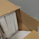 LitaEther Versatile 7 Tier Wall Shelf Unit,White Lack Wall Shelf,Display Floating Shelf with LED Remote Control Light
