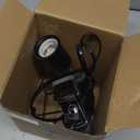 Reptile Heat Lamp Holder with Clamp, Ceramic Heat Emitter Fixture, Gooseneck for Terrarium, Lizard, Turtle, Bearded Dragon, 360-Degree Rotary Arm, High-Temperature Resistant, Maximum Load: 500W