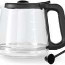 12-Cup Glass Coffee Carafe Replacement Pot Compatible with Mr Coffee