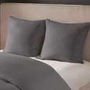 Pillow Euro Sham, 26"x26", Yard Dyed Grey