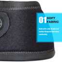 Harrison Howard Horse Bell Boots Equine Ballistic Hoof Overreach Bell Boot for Horse (Full (Large), Mars Black)