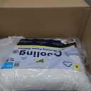 Linenspa Two Pack Shredded Gel Memory Foam Pillow, Queen Size  Cooling Bed Pillow  Soft and Supportive  Side, Stomach, and Back Sleepers  Pack of 2  CertiPur Certified (White)