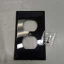 AIDA 20 Amps Outlets Duplex Electrical Receptacle Outlets, Electrical Outlet, 20Amp 125V Heavy-Duty,Wall Plate Included,Residential, 3-Wire, Self-Grounding, UL Listed, Side Wire (20 Pack, Black)