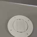 D & W (8840WH) Spaceport Air Conditioner Ceiling Vent,White