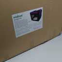 EliteField 3-Door Folding Soft Dog Crate with Carrying Bag and Fleece Bed, Indoor & Outdoor Pet Home (36" L x 24" W x 28" H, Purple
