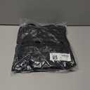 Fisoew Women's 2 Piece Outfits Casual Crop Blazer Jackets Loose Wide Leg Pants Fall Dressy Business Work Suit Sets (Black)