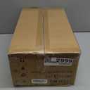 Ceiling Fans with Lights - 42 Inch Low Profile Ceiling Fan with Light and Remote, Reversible DC Motors, 3CCT Dimmable Timer Noiseless, Black Flush Mount Ceiling Fan for Bedroom/Living Room