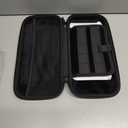 JIAMEIXING Carrying Case for Nintendo Switch 2 2025- Cute Shockproof Hard Case, Tempered Glass Screen Protector & Storage Box for Game Cards & Accessories (Red)