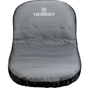 Lawn Mower Seat Cover, Weatherproof Durable Tractor Seat Cover Compatible with Husqvarna Craftsman Toro John Deere Cub Cadet Riding Lawn Mower, Medium