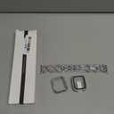 Compatible with Apple Watch Band 38mm 40mm 41mm 42mm 44mm 45mm 46mm, Women Bling Jewelry Bands with Tempered Glass Screen Protector Case, Shiny Strap for iWatch Series 11/10/9/8/7/6/5/4/3/2/1/SE