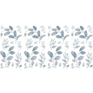 RoomMates RMK5154SCS Dancing Leaves Peel and Stick Wall Decals , Blue