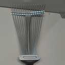 Garden Rake for Leaves,Heavy Duty Metal Adjustable Leaf Rake for Lawns,Long Handle 33"-69" with Expandable Head 8"-15",Garden Tools for Yard Lawn Shrub Garden Beds