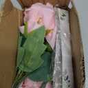 MARTINE MALL 2 Packs Peonies Artificial Flowers, Light Pink Artificial Peonies, Silk Peonies Flowers Fake Peonies Artificial Flowers Peonies Bouquet for Centerpiece Table Wedding Party Home Decor