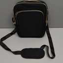 Soft Pistol Case,Cncealed Carry Purse for Women,Crossbody Gun Bag,Gun Case with Shoulder Strap for Shooting, Hunting,Target Sports (Black)