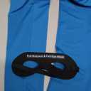 Full Bodysuit Include Felt Eye Mask  Dancewear Solid Color Spandex Zentai Unitard, M/L