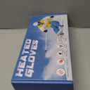 Rechargeable Heated Gloves for Men Women,7.4V Fast Heating Glove Liners, Hand Warmers Arthritis Heater Cold Winter Gloves, Snowmobile Camping Cycling Skiing Hiking Working XL