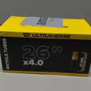 Ultraverse 20x4.0, 24x4.0, 26x4.0, 20x3.0, 26x3.0, 16x3.0, 16x4.0 Inner Tube Set with Schrader Valve - Ideal for Mountain Bikes & E-Bikes with Fat Tires - Durable & Reliable 2 Pack with Tire Levers