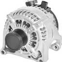 12317605061 Alternator Compatible with BMW 228i 14-16, 320i 13-18, 328i, 428i xDrive, 528i, X1, X3, Z4, L4 2.0L, 12V 210Amp CW 6-Groove Clutch Pulley, Replace# 104210-6400