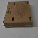 Kitsure Dish Drying Rack for Kitchen Counter, Stainless Steel Sink Organization and Storage Essentials with Cutlery Holder, Home and Appartment Decor, 12''W x 15.5''L, Grey (Gray)