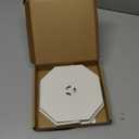 Vinyl Siding Mounting Blocks, Siding Mounting Kit, 130110006001 Octagon Mount Block, Mounting Plate for 1/2 inch Lap and 4 inch to 10 inch Height Siding, White