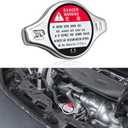 Radiator Cap, Car Radiator Cover, Car Radiator Anti-Scalding Cap Replacement OEM#19045-PAA-A01 19045PAAA01, Cooling Radiator Valve Caps Compatible with Honda Accord Civic CRV MDX RDX